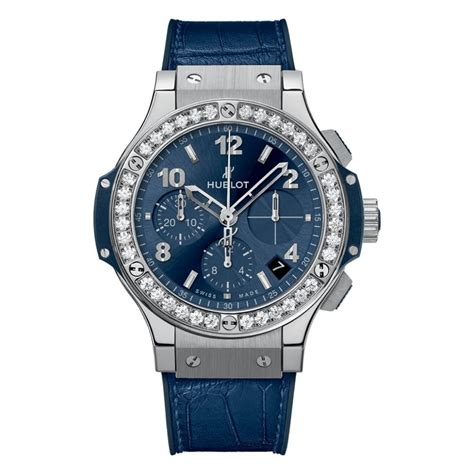 hublot big bang steel blue diamonds 41mm